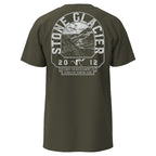 Stone Glacier Basin T-Shirt, Army Green, back
