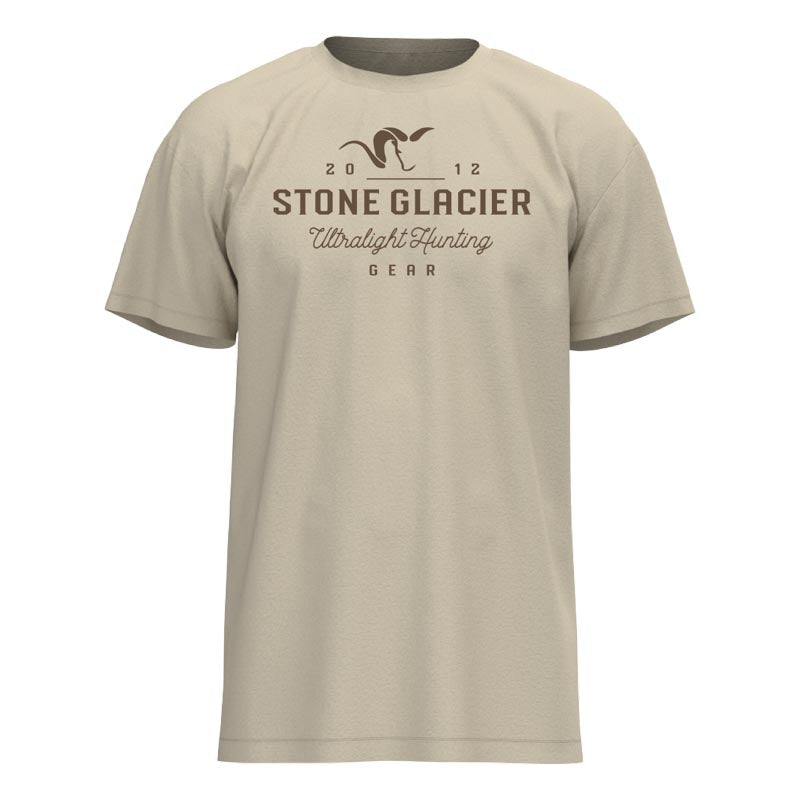 Stone Glacier Ultralight T-Shirt, Natural, front