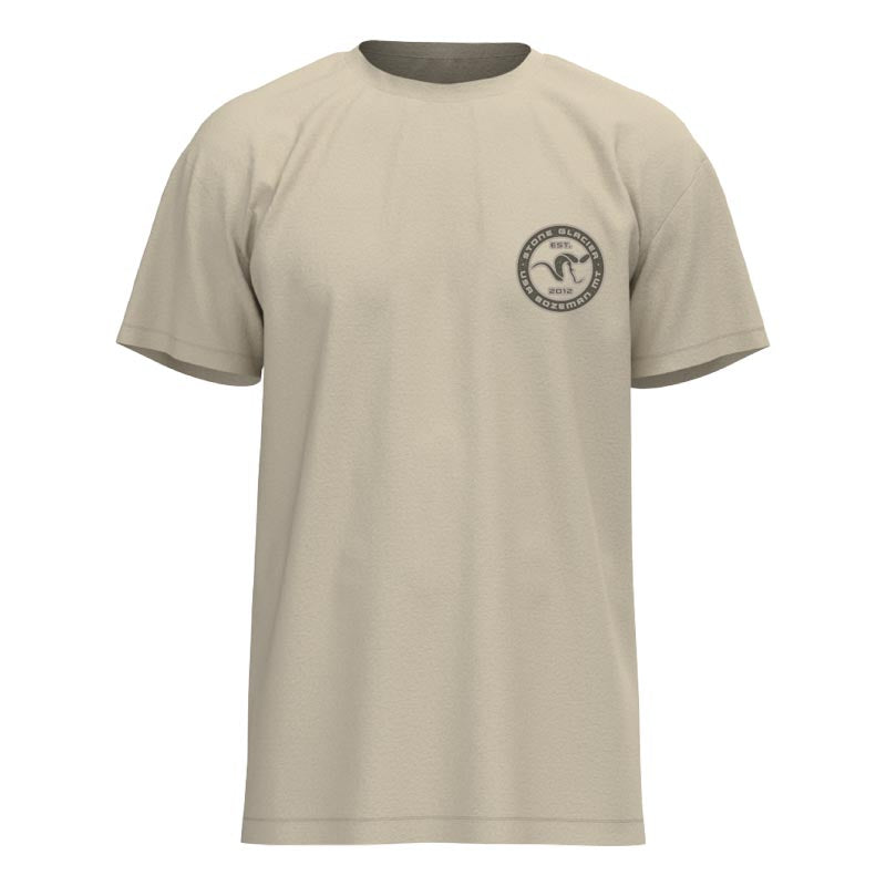 Stone Glacier King Ram T-Shirt, Natural, front