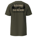 Stone Glacier Ridge T-Shirt, Army Green, back