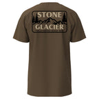 Stone Glacier Ridge T-Shirt, Teak, back