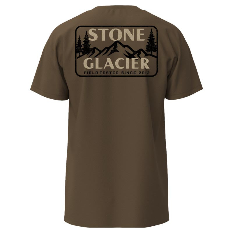 Stone Glacier Ridge T-Shirt, Teak, back