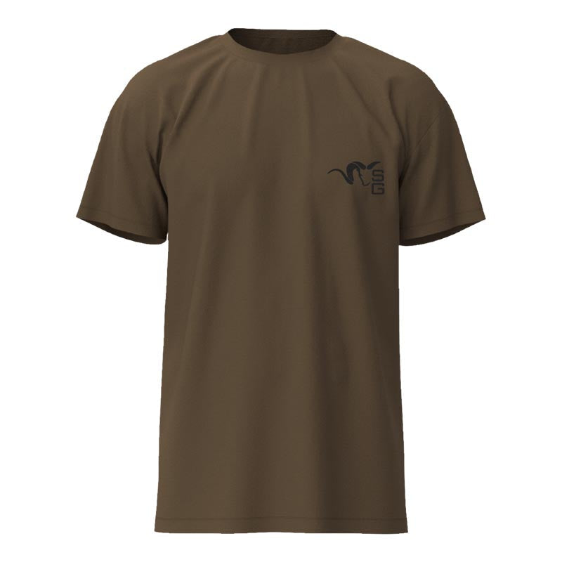 Stone Glacier Ridge T-Shirt, Teak, front