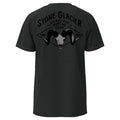 Stone Glacier Ram Skull T-Shirt, Charcoal Heather back