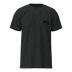Stone Glacier Ram Skull T-Shirt, Charcoal Heather front