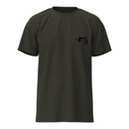 Stone Glacier Ram Skull T-Shirt, Military Heather front