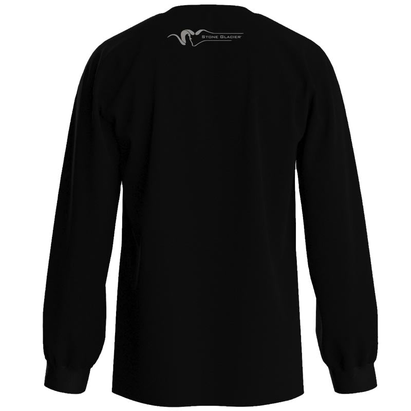 Stone Glacier Ram Long Sleeve T-Shirt, Black back