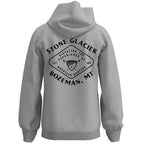 Stone Glacier Crest Hoody, Athletic Heather back