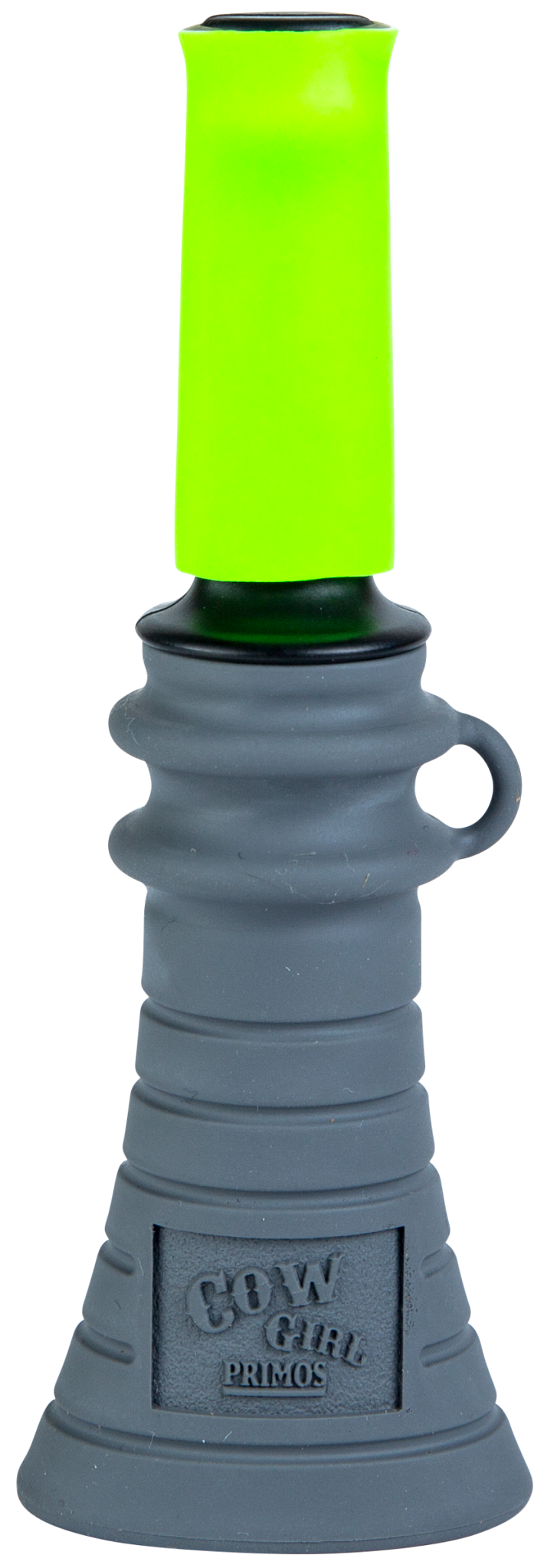 Primos Cow Girl Elk Call, branding close-up