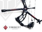Conquest CF .750 Complete Hunter Kit on bow