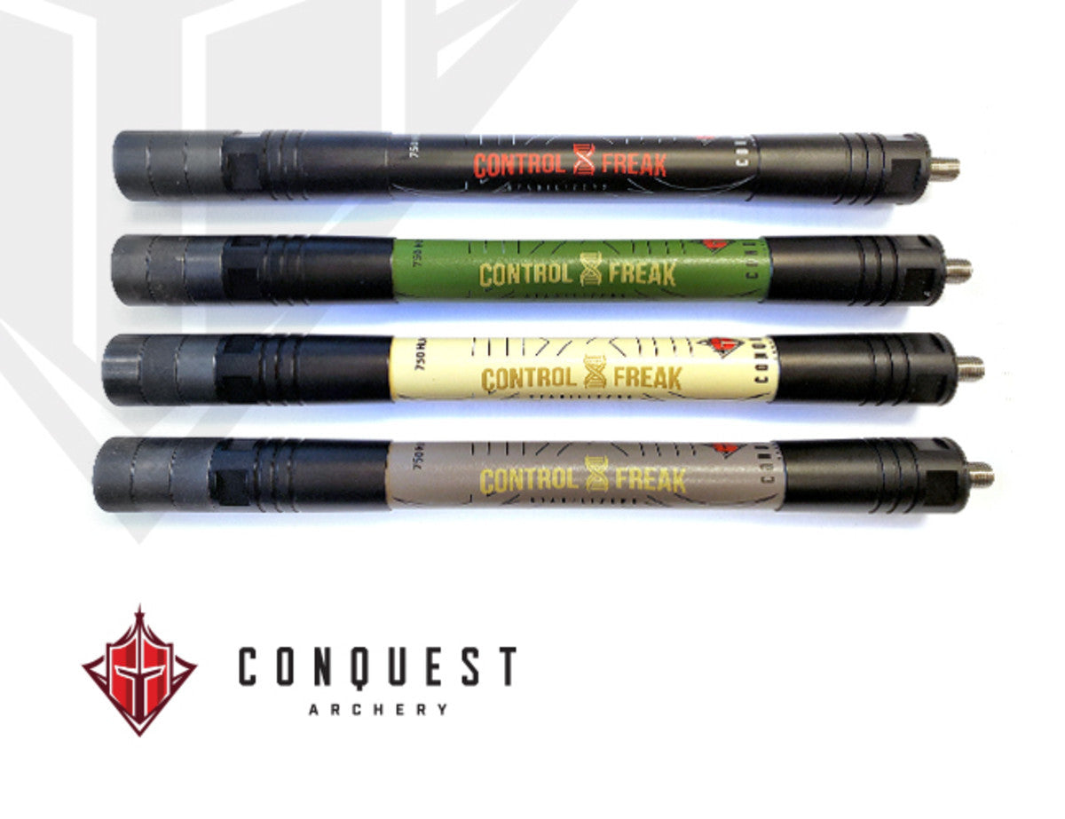 Conquest Control Freak .750 Hunting Stabilizer, Matte Black