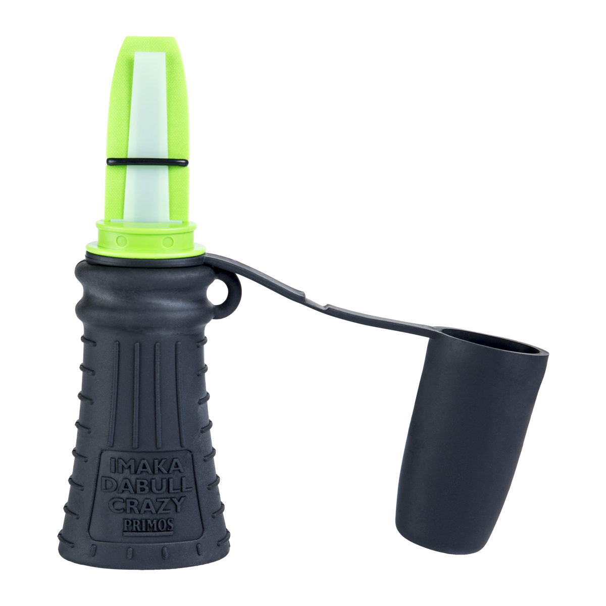Primos Imaka Da Bull Crazy Long Range Elk Call with green mouthpiece