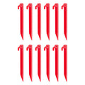 Stansport 9" Plastic Tent Stakes - 12 Pack