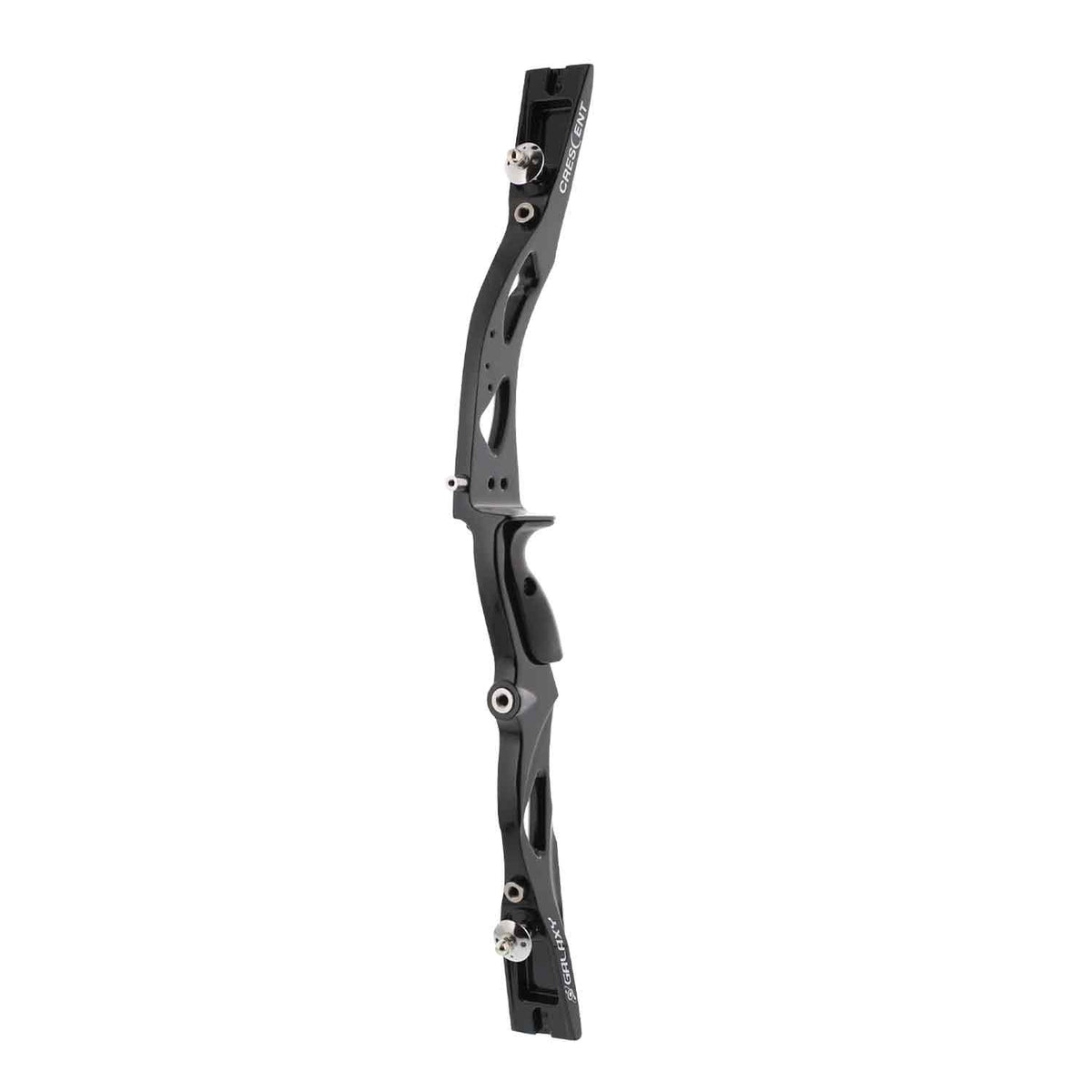Galaxy Crescent 25 inch ILF recurve riser in black