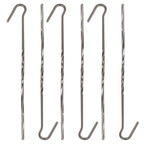 Stansport 7.5" Steel Skewer Tent Stakes - 6 Pack
