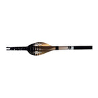 Gas Pro Recurve Efficient 1.75 in. Super Soft Spin Vane, Gold/Black