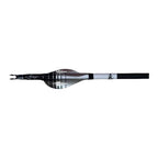 Gas Pro Recurve Efficient 1.75 in. Super Soft Spin Vane, Silver/Black