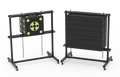 Rinehart 30" Rolling Wall & Cube Target Stand