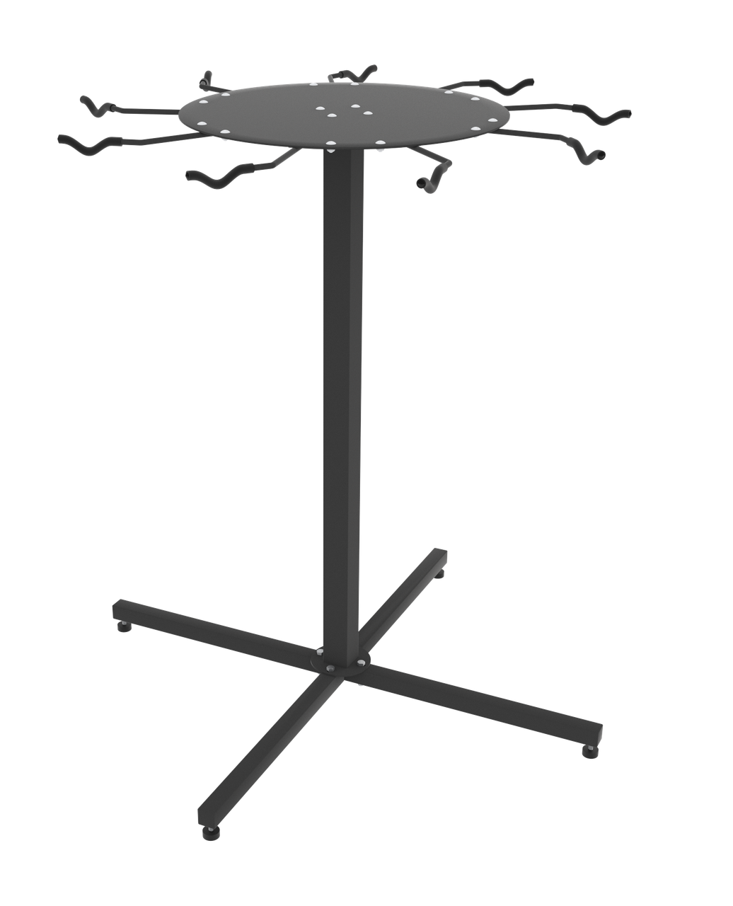 Rinehart 9 XBow Round Booth Rack