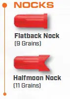 Easton 9mm bolt nocks