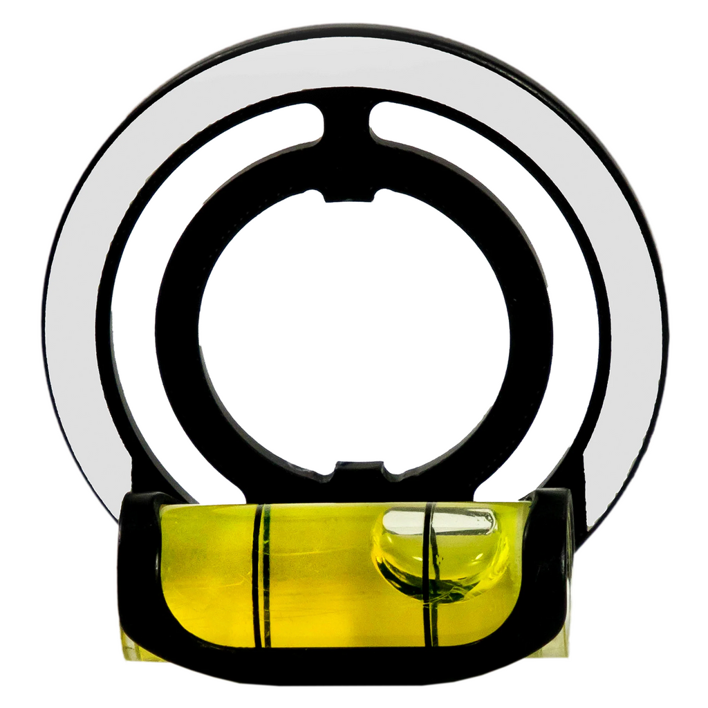 Axcel Curve CX Peep Alignment Ring with Level Vial, Black, 32 mm