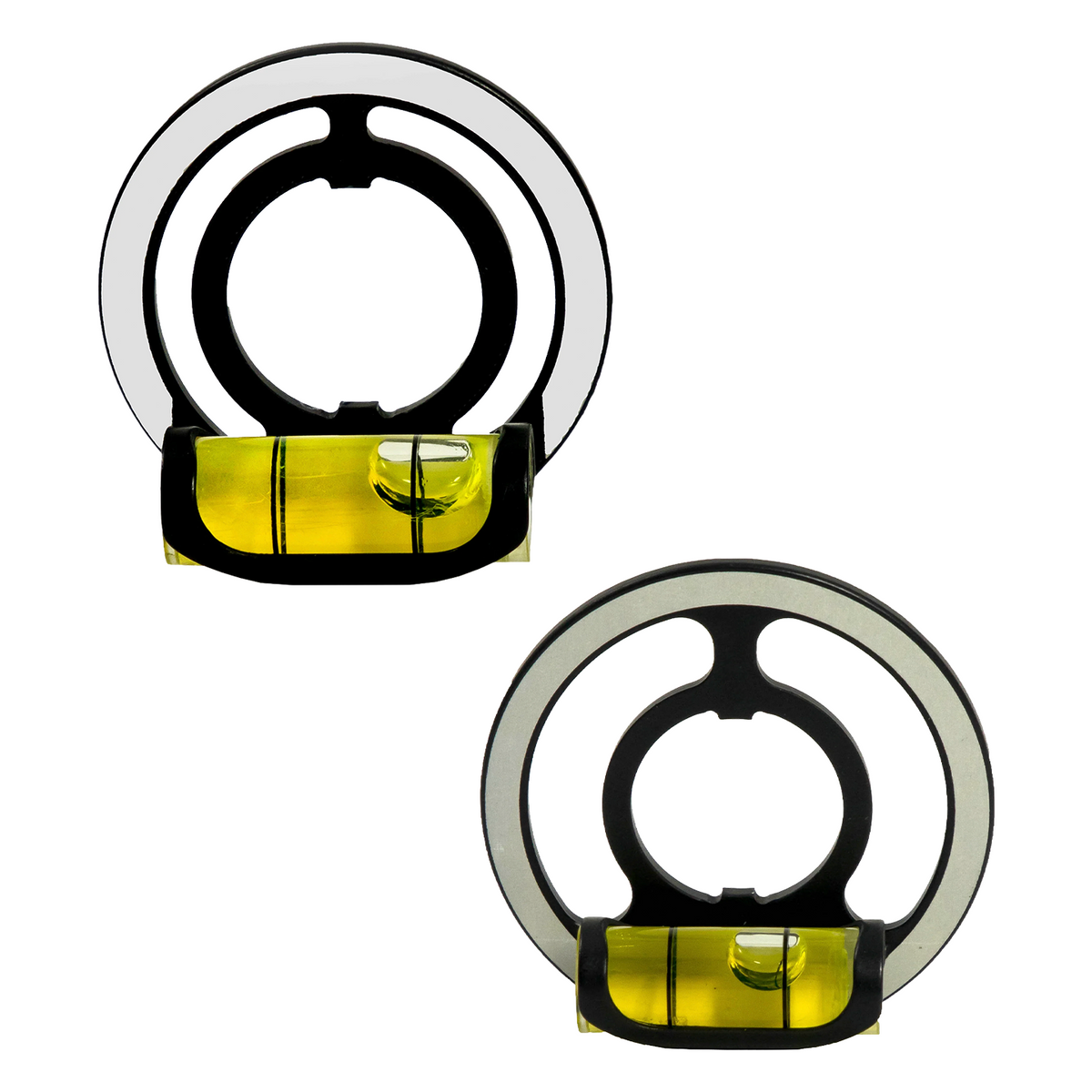 Axcel Curve CX Peep Alignment Ring with Level Vial, Black, 32 mm and 39 mm shown