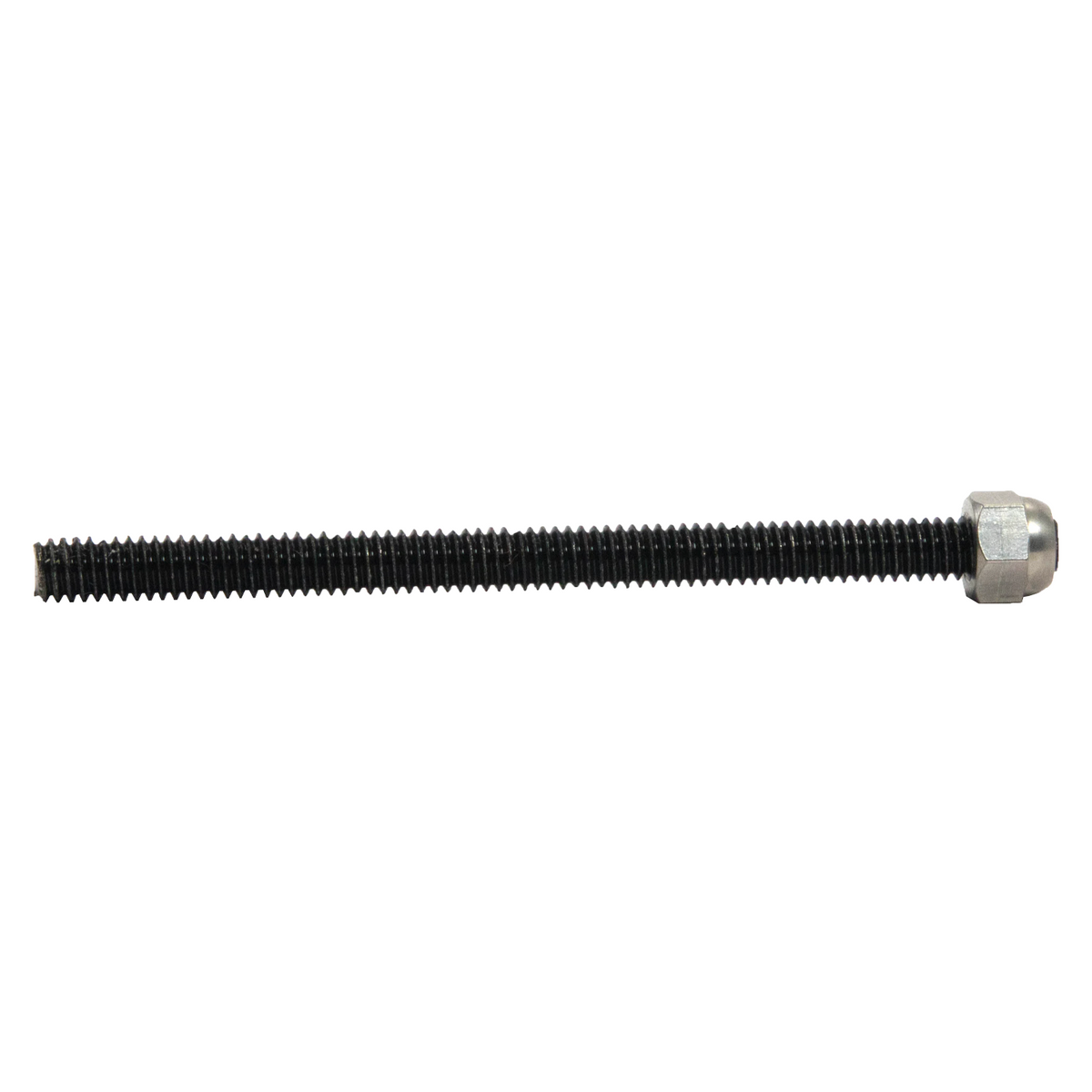 Axcel Curve Stainless #8-32 Connection Rod & Nut, black oxide rod with stainless nut