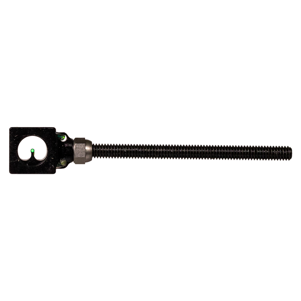 Axcel Curve Cube Scope, .019" green fibre pin, right-handed, front view