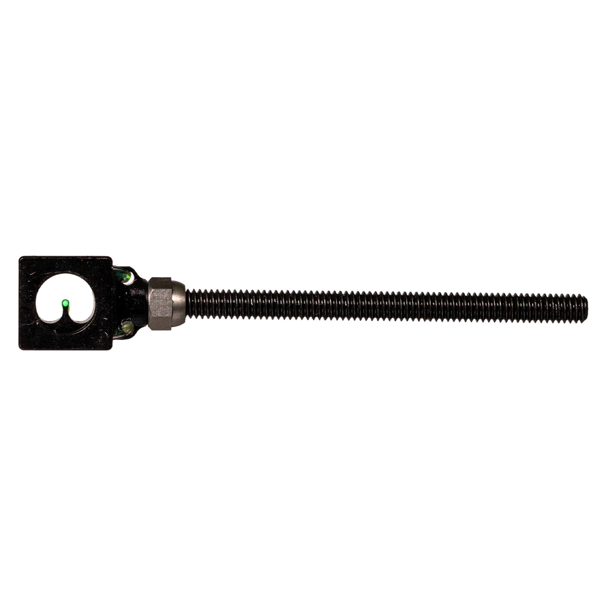 Axcel Curve Cube Scope, .019" green fibre pin, right-handed, front view