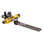 Axcel Achieve XP PRO with Bridge-Lock Mount, 6" Bridge-Lock offset UHM carbon bar, left-handed, Gold elevation rail