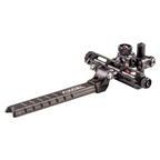 Axcel Achieve XP PRO with Bridge-Lock Mount, 6" Bridge-Lock offset UHM carbon bar, right-handed, Black elevation rail