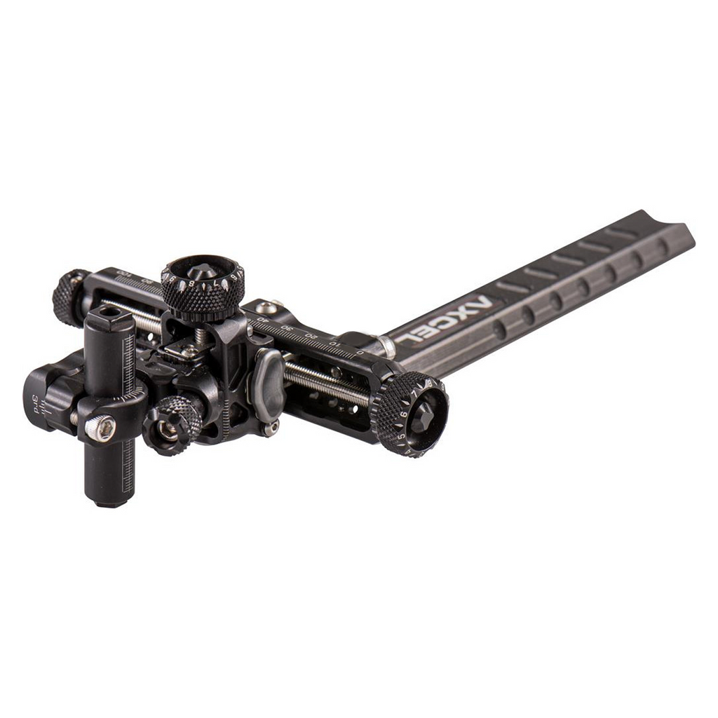Axcel Achieve XP PRO with Bridge-Lock Mount, rear view, Black