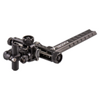 Axcel Achieve XP PRO with Bridge-Lock Mount, rear view, Black