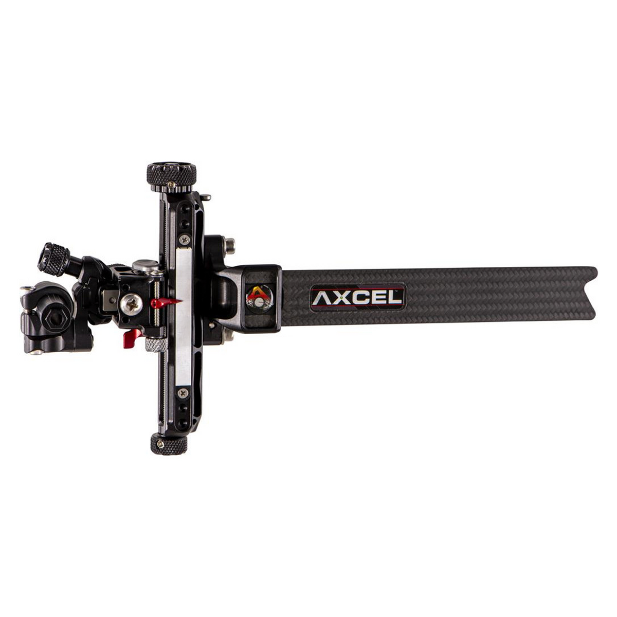 Axcel Achieve XP PRO with Bridge-Lock Mount, top view, Black