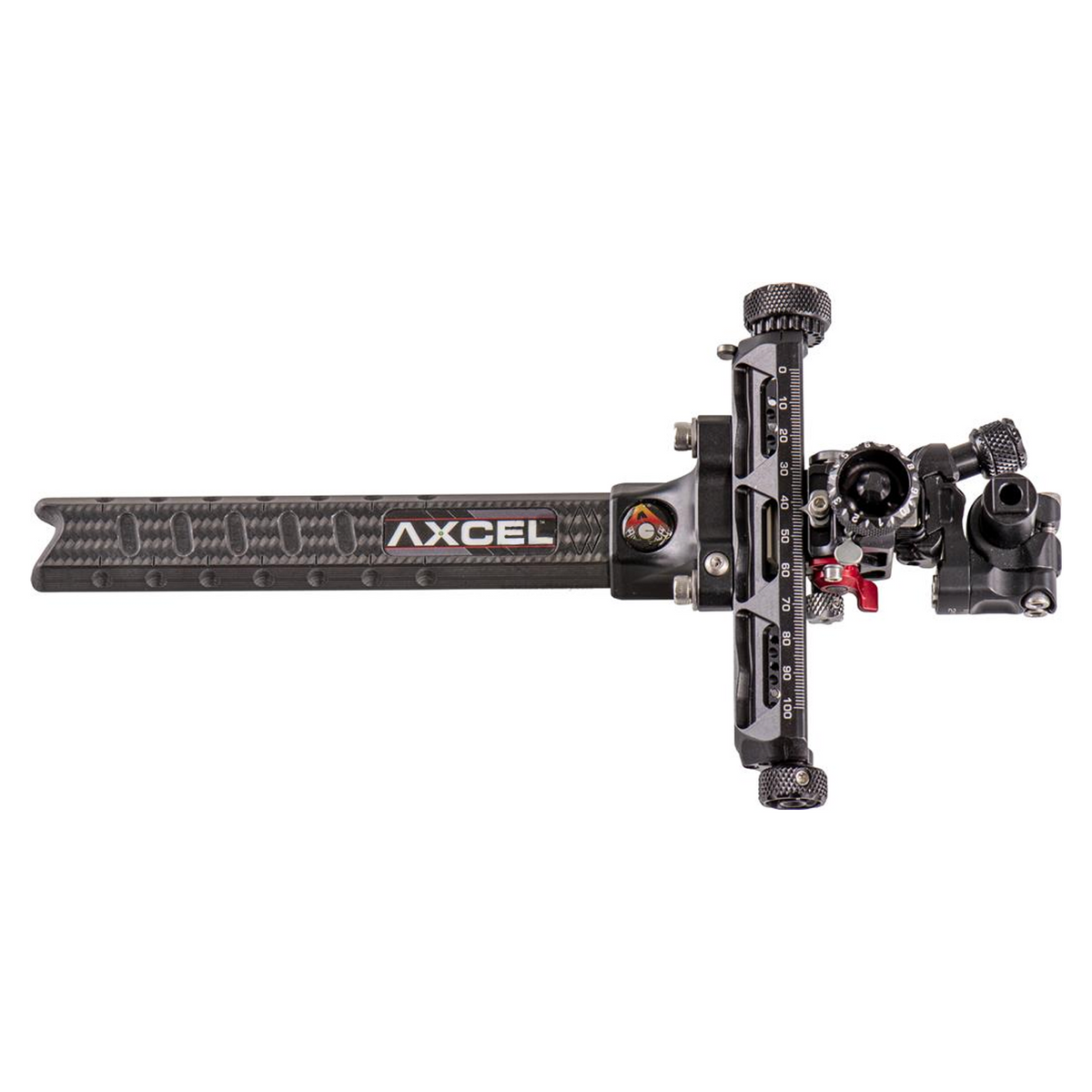 Axcel Achieve XP PRO with Bridge-Lock Mount, side view, Black