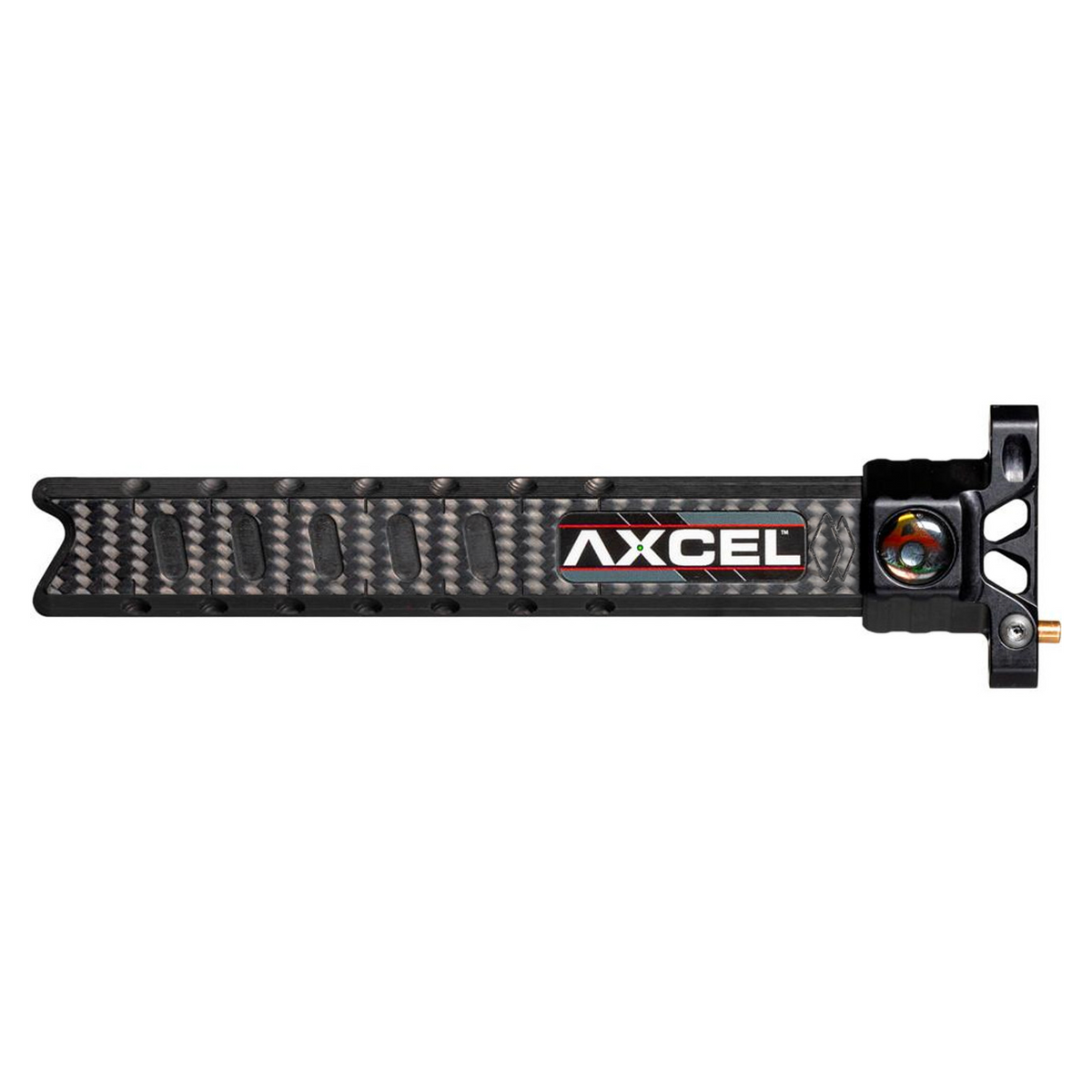 Axcel Achieve XP PRO Extension Bar, 6" UHM Diamond Weave Carbon Right-Handed, Black