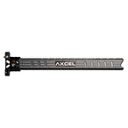 Axcel Achieve XP PRO Extension Bar, 9" UHM Diamond Weave Carbon Left-Handed, Black