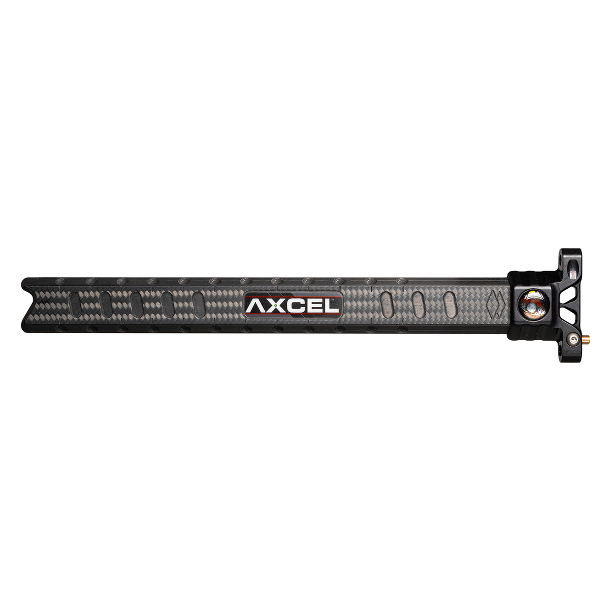 Axcel Achieve XP PRO Extension Bar, 9" UHM Diamond Weave Carbon Right-Handed, Black
