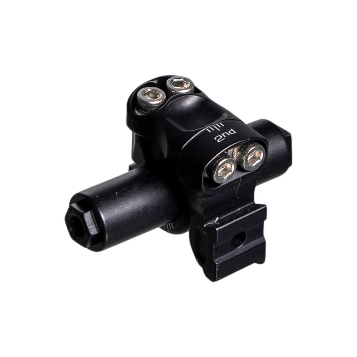 Axcel Removable Quick-change Block for Achieve XP Pro Series, black, hex square-end threaded #10-32