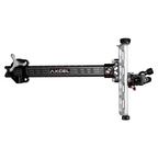 Axcel Achieve XP PRO Recurve sight, Silver elevation rail and knobs, right-handed