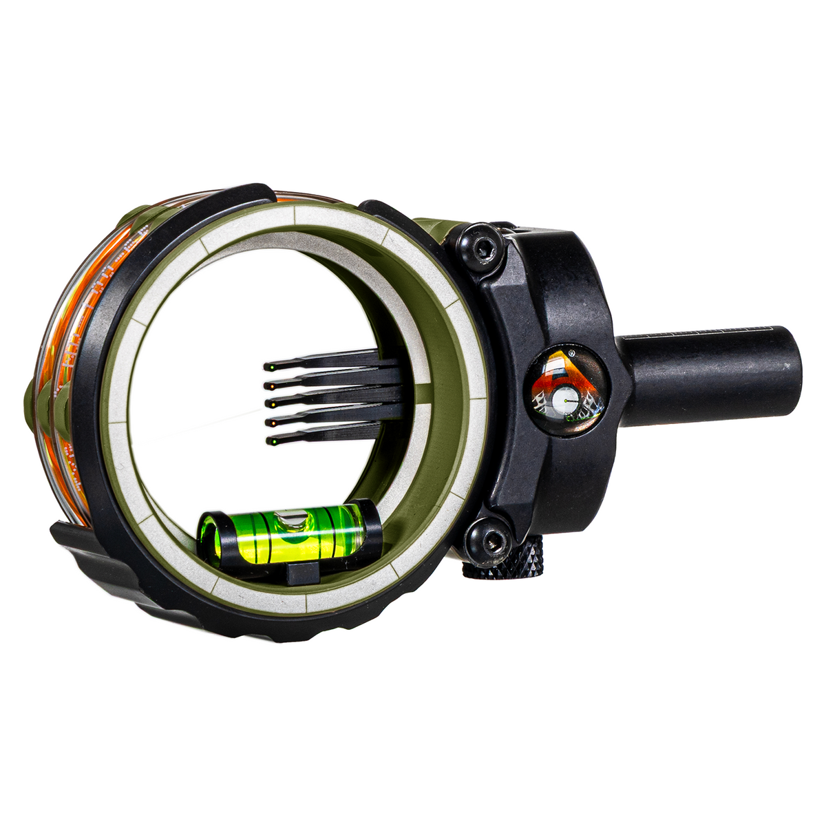 Axcel AccuStat II CK Scope, Evergreen Cerakote, 5-pin .010 in