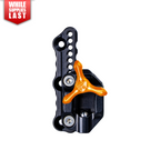 Axcel Achieve XP VR Recurve Wedge Lock Mounting Bracket, left-handed, orange Tri-Star knob