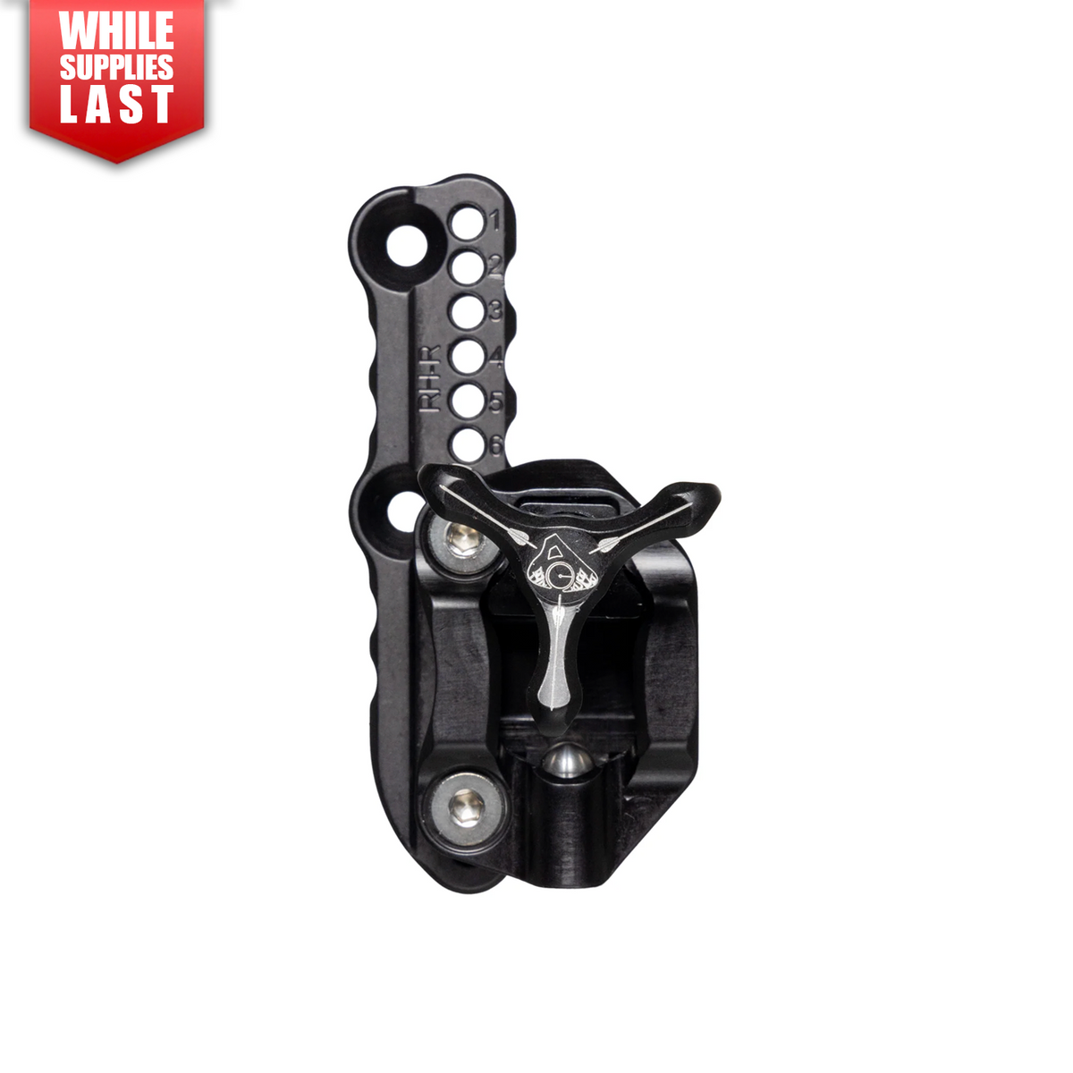 Axcel Achieve XP VR Recurve Wedge Lock Mounting Bracket, right-handed, black Tri-Star knob