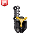 Axcel Achieve XP VR Recurve Wedge Lock Mounting Bracket, right-handed, gold Tri-Star knob