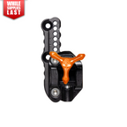 Axcel Achieve XP VR Recurve Wedge Lock Mounting Bracket, right-handed, orange Tri-Star knob