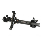 Axcel Achieve XP Compound sight, 6 inch UHM Carbon left-handed, Black elevation rail and knob