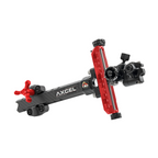 Axcel Achieve XP Compound sight, 6 inch UHM Carbon right-handed, Red elevation rail and knob