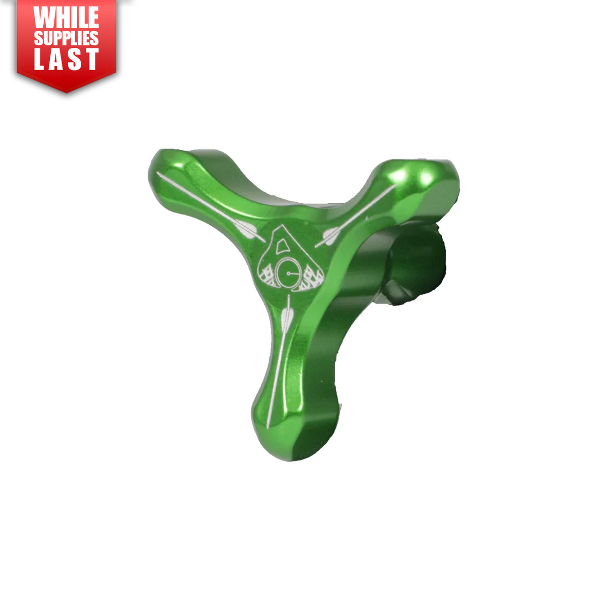 Axcel Tri-Star Knob, Green