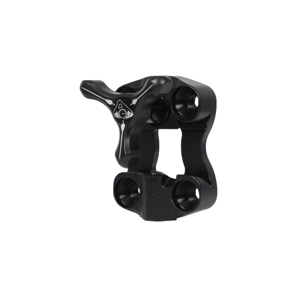 Axcel Wedge Lock Mounting Bracket with Tri-Star Knob, Black