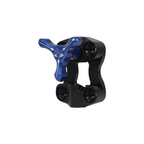 Axcel Wedge Lock Mounting Bracket with Tri-Star Knob, Blue